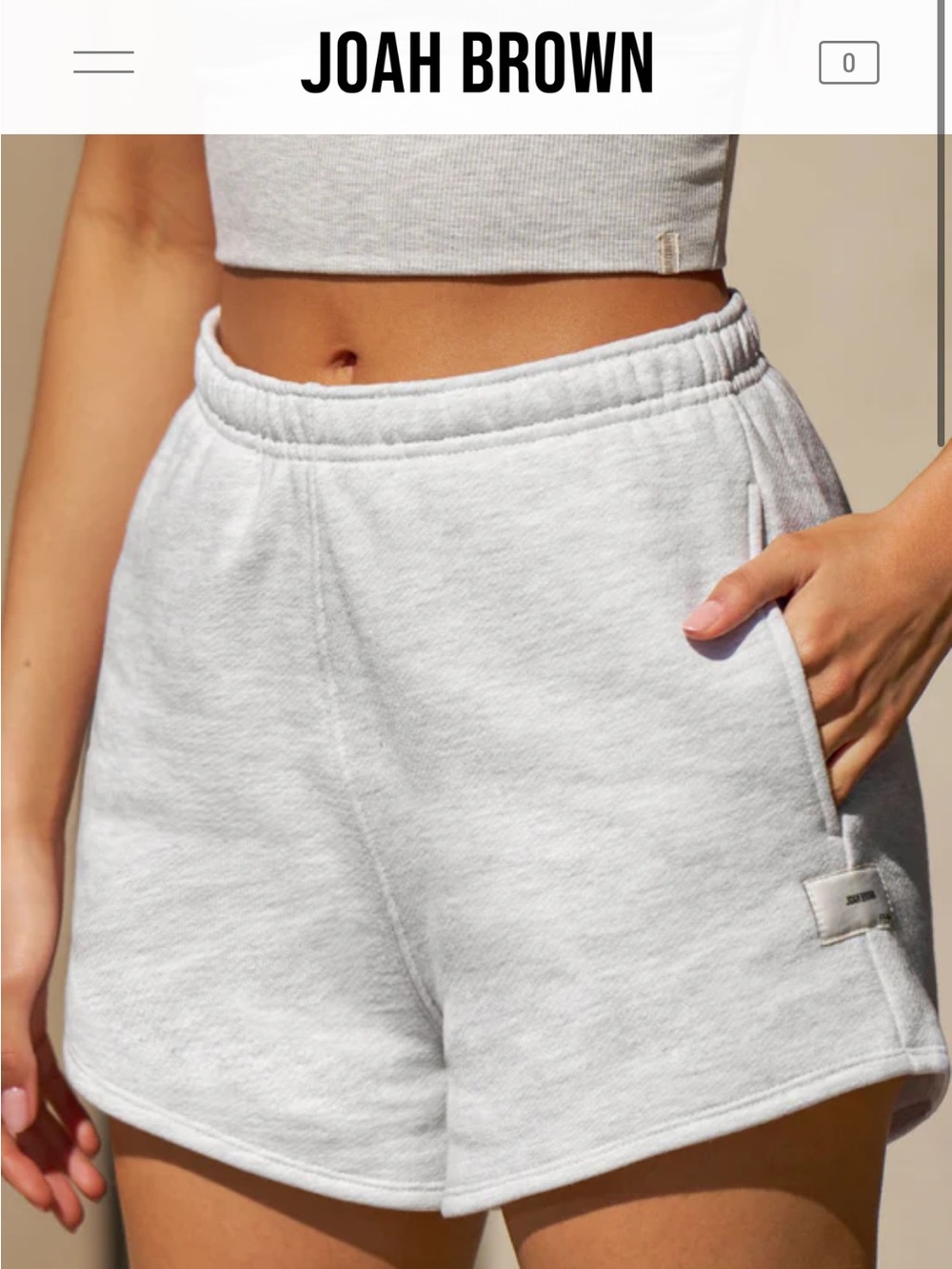 Joah Brown Classic Sweat Short